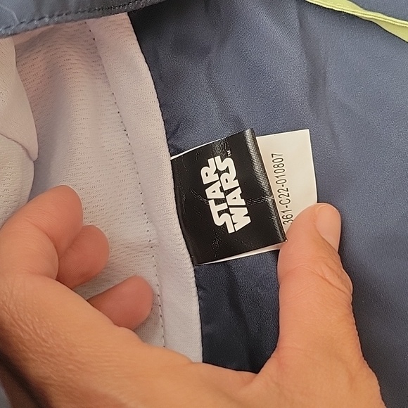 🎁NEW SET Okie Dokie Mandalorian Christmas Bodysuit. Ultraviolet Sun Protección - Picture 15 of 16